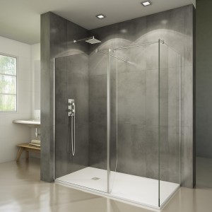 Mampara cristal fijo screen