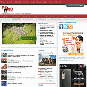 Portal de Turismo El Perú