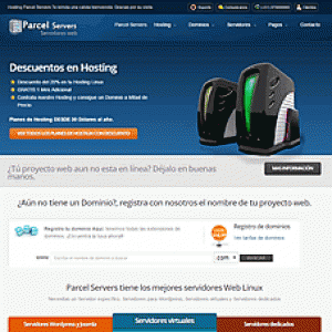 Hosting Y Dominios Parcel Servers